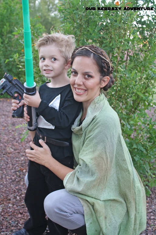 Family Halloween Costumes Return of the Jedi part 2 - Our Kerrazy Adventure