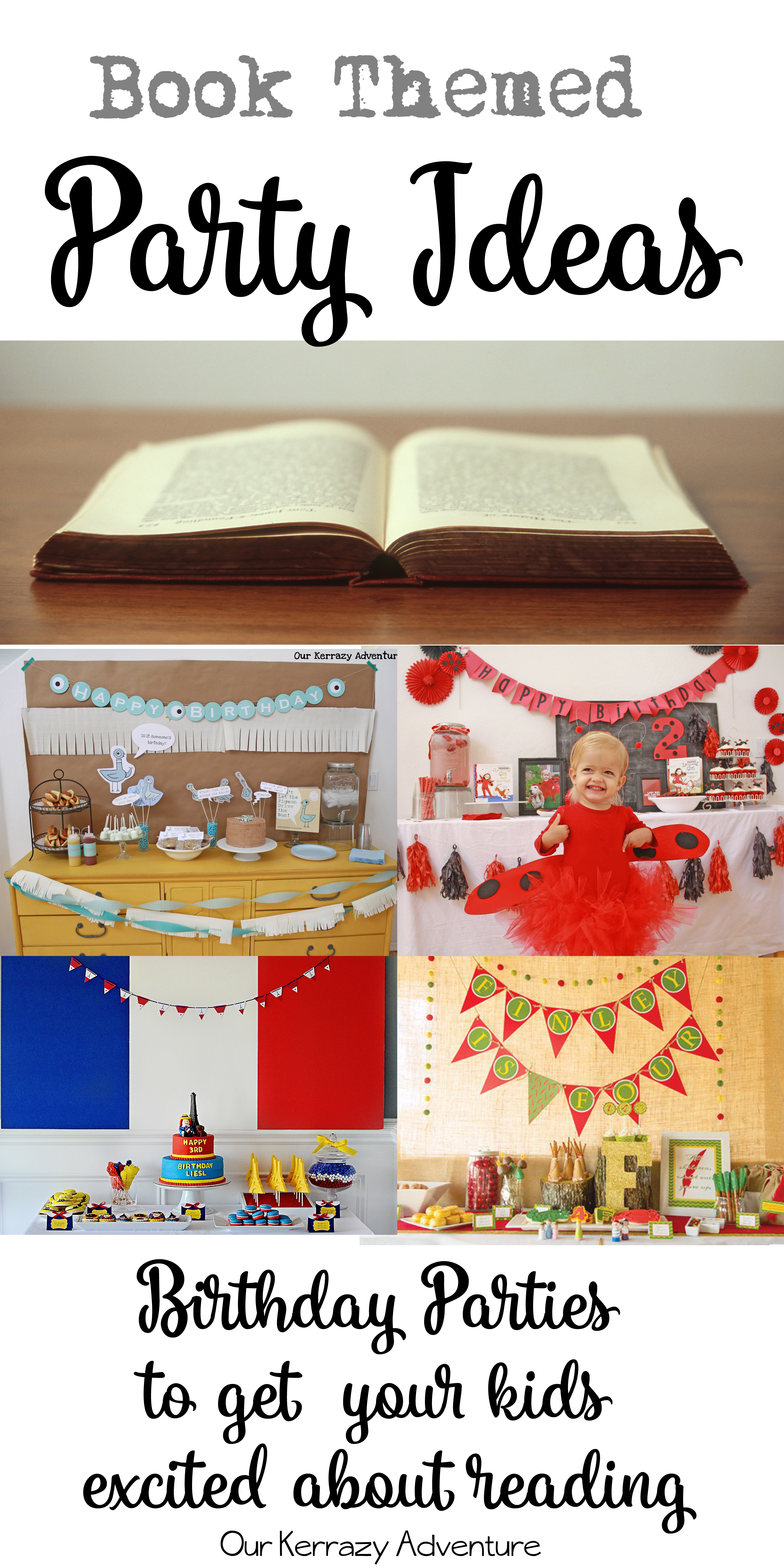 Book Themed Party Ideas Get Your Kids Excited About Reading Birthday Party Ideas 1 