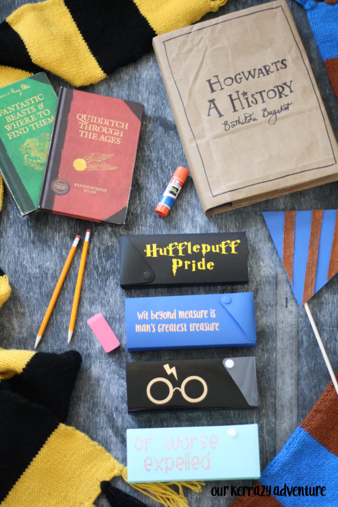 DIY Harry Potter Pencil Boxes - Our Kerrazy Adventure